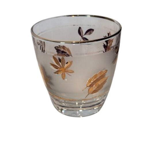 Vintage Libbey MCM Barware Set Ice Bucket / 8 Glasses / Caddy Cocktails 8oz - Picture 4 of 13